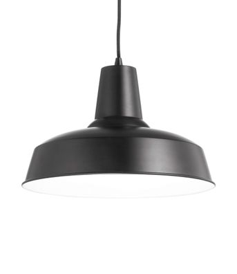 Ideal Lux MOBY SP1 Pendelleuchte mit E27 Fassung Struktur Schwarz industrielles