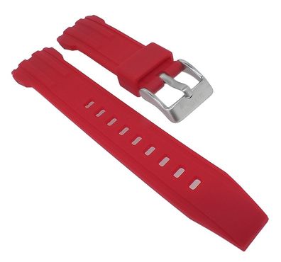 Calypso K5740/3 > Uhrenarmband Kunststoff > rot Spezial Anstoß < K5740