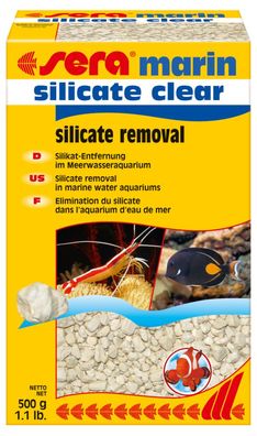 Sera Silicate Clear 500g bindet Silikat dauerhaft