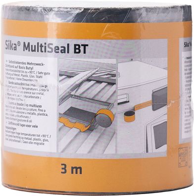 Sika MultiSeal BT Alu Butyl Dichtband 3m x10cm selbstklebend