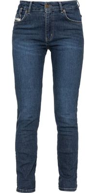 John Doe Damen Motorrad Hose Jane High Mono Indigo