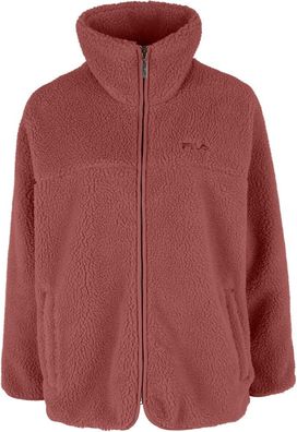 Fila Damen Leichte Jacke Borovany Sherpa Jacket Marsala