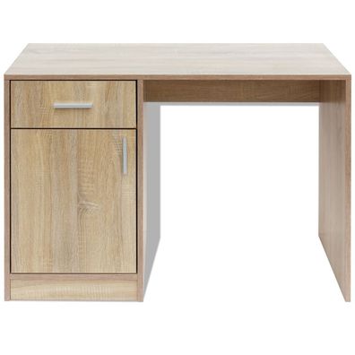 Schreibtisch 100 x 73 x 40 cm MDF mit Schublade und Schrank