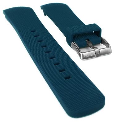 Calypso Chrono > Uhrenarmband blau Kunststoff Spezial Anstoß > K5698