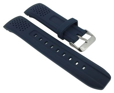 Calypso Herren K5774 > Uhrenarmband blau Kautschuk Lochmuster K5774/3