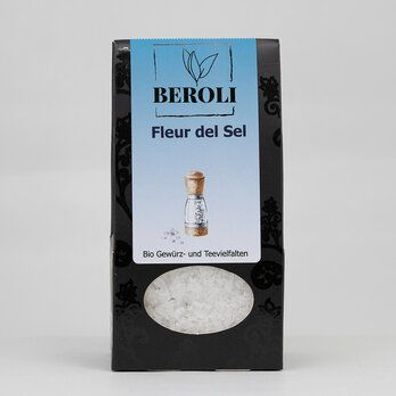 Bio Beroli 3x Gourmetsalz Fleur de Sel Beroli 60g