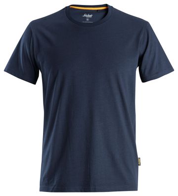 Snickers AllroundWork T-Shirt organische Baumwolle Navy