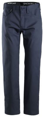 Snickers Service Chino Baumwoll-Arbeitshose Navy