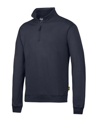 Snickers Sweatshirt Troyer Navy