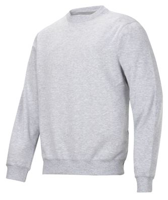 Snickers Klassisches Sweatshirt Baumwolle Grau