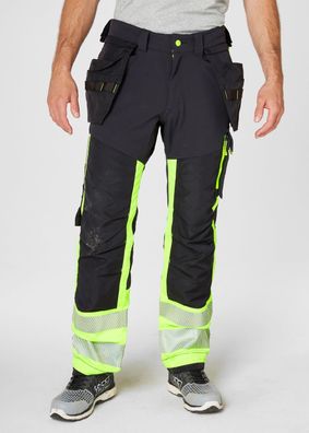 Helly Hansen Shorts / Hose 77471 Icu Pant Class1 369 Yellow/Ebony