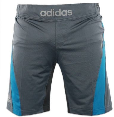 adidas Fluid Technique MMA Shorts Grau / Blau