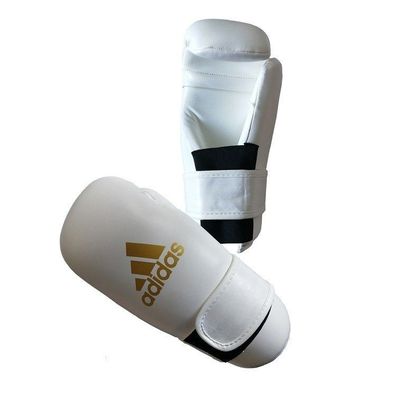 adidas Semi Contact Handschuhe Weiß