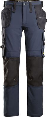 Snickers Workwear AllroundWork Full Stretch Trousers HP Navy/Schwarz