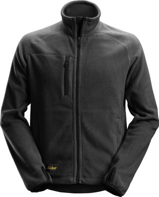 Snickers Workwear AllroundWork Polartec Fleece Arbeitsjacke schwarz