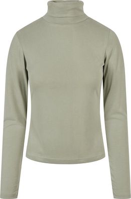 Urban Classics Damen Ladies Modal Turtleneck Longsleeve Softsalvia