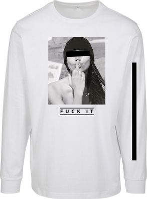 Mister Tee Fuck It Longsleeve White