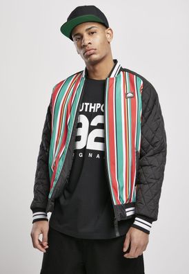 Southpole Jacke Stripe College Jacket Multicolor