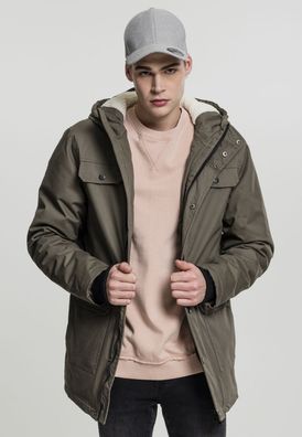 Urban Classics Winterjacke Heavy Cotton Parka Olive