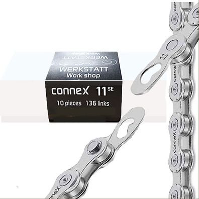 Connex Kette 11fach 11sE Nickel/Edelst 136Gl. Werkstatt 2331-11SE-1360 Fahrrad