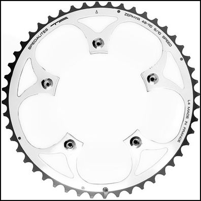 Specialites TA Kettenblatt Zéphir 50 / 110 aussen 9/10-fach silber Fahrrad