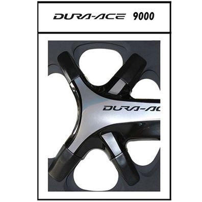 TA Kettenblatt X110 Cover Kit Shimano Dura Ace 9000 schwarz Fahrrad