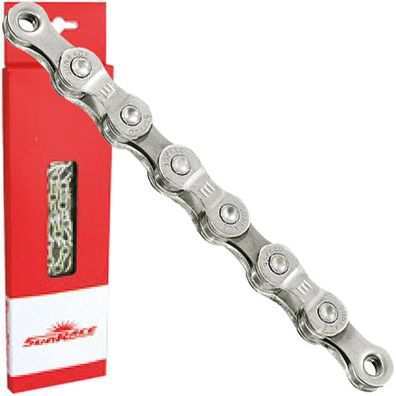 SunRace Kette 138 Glieder 1/2 x 11/128 9-fach, E-Bik Silber