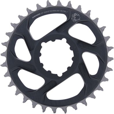 SRAM Kettenblatt X-Sync 2 f. 1x12 Eagle 6mm, 6mm Offset, 32Zähne schwarz