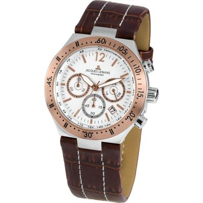 Jacques Lemans - Armbanduhr - Herren - Chronograph - Dover - Sport - 1-1837E