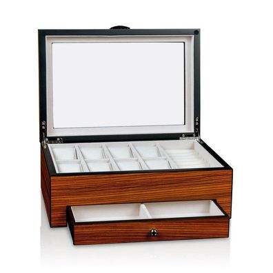 Heisse & Söhne - 70019-192.141 - Uhrenbox - Princeton - Braun