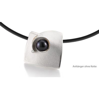 ARS Silberanhänger mit Perle und Brillant 0,05 ct 31035