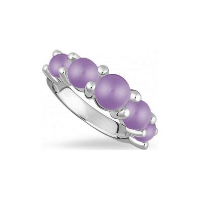 QUINN - Ring - Damen - Silber 925 - Edelstein - Amethyst - Weite 56 - 21206633