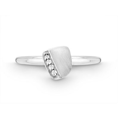 Quinn - 6214696 - Ring - Damen - Weißgold 585 - Weite 56