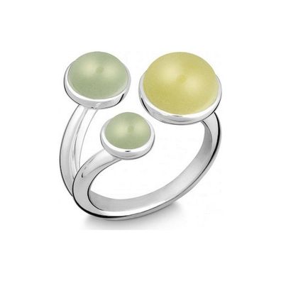 QUINN - Ring - Damen - Silber 925 - Edelstein - Lemonquarz - Weite 56 - 21081648