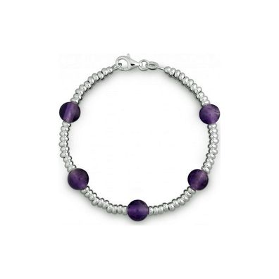 QUINN - Armband - Damen - Silber 925 - Edelstein - Amethyst - 28312033