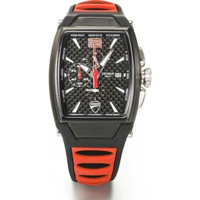 LOCMAN - Armbanduhr - Herren - D550K09S-BKCBRDSR - DUCATI QUARTZ Chronograph