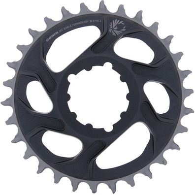 SRAM Kettenblatt X-Sync 2 f. 1x12 Eagle 6mm, 6mm Offset, 30Zähne schwarz