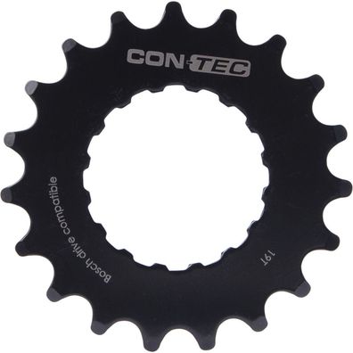 Contec Motorritzel Sprocket-b f. Bosch Antrieb 3/32, 19 Zähne schwarz