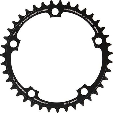 SRAM Kettenblatt Road Double 39Z. 130mm LK f. 39 53 schwarz ca.70g 11.6218.009