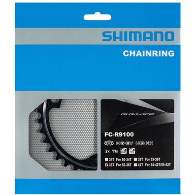 Shimano Kettenblätter DURA-ACE FC-R9100 36 Zähne MT 110mm Aluminium Fahrrad