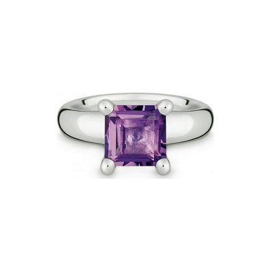 Quinn - Silberring mit Amethyst - 021847633 - Weite 56