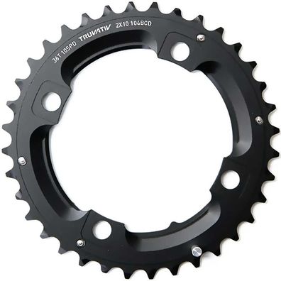 Truvativ Kettenblatt MTB LK104 schwarz ca. 130g 11.6215.188.430 710845701672