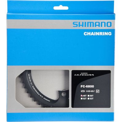 Shimano Kettenblätter Ultegra FC-6800 46Z. MB 110mm Alu Abdeckkappen; Schrauben