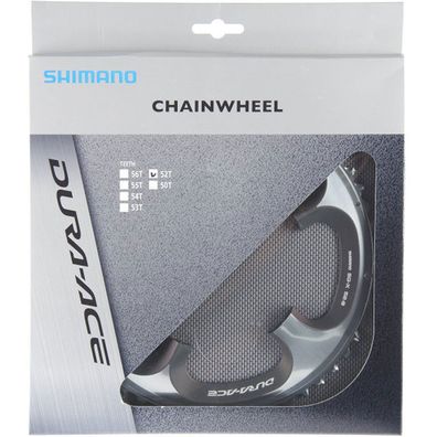 Shimano Kettenblätter DURA-ACE FC-7900 52 Zähne B 130mm Aluminium silber Fahrrad