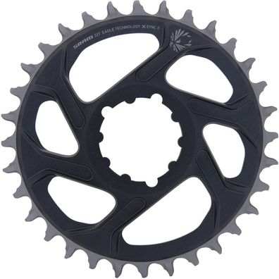 SRAM Kettenblatt X-Sync 2 f. 1x12 Eagle 6mm, 3mm Offset, 32Zähne schwarz