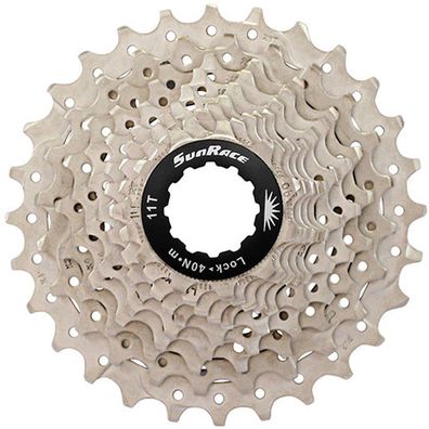 SunRace Kassette 10-fach metallic silber