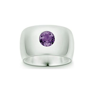 Quinn - Silberring mit Amethyst - 022113733 - Weite 58