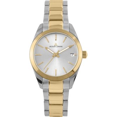 Jacques Lemans - Armbanduhr - Damen - Quarz - Derby - 1-2132B