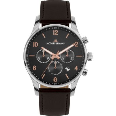 Jacques Lemans - Armbanduhr - Herren - Chronograph - Quarz - London - 1-2126F