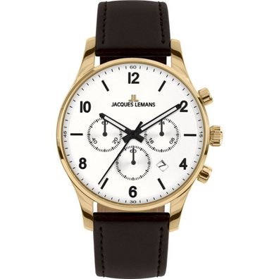 Jacques Lemans - Armbanduhr - Herren - Chronograph - Quarz - London - 1-2126E